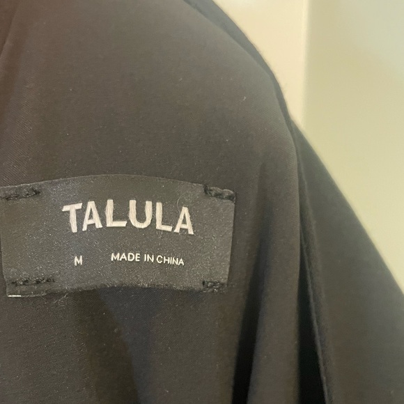 Aritzia Talula Size Medium Black Mini Dress - Picture 4 of 6